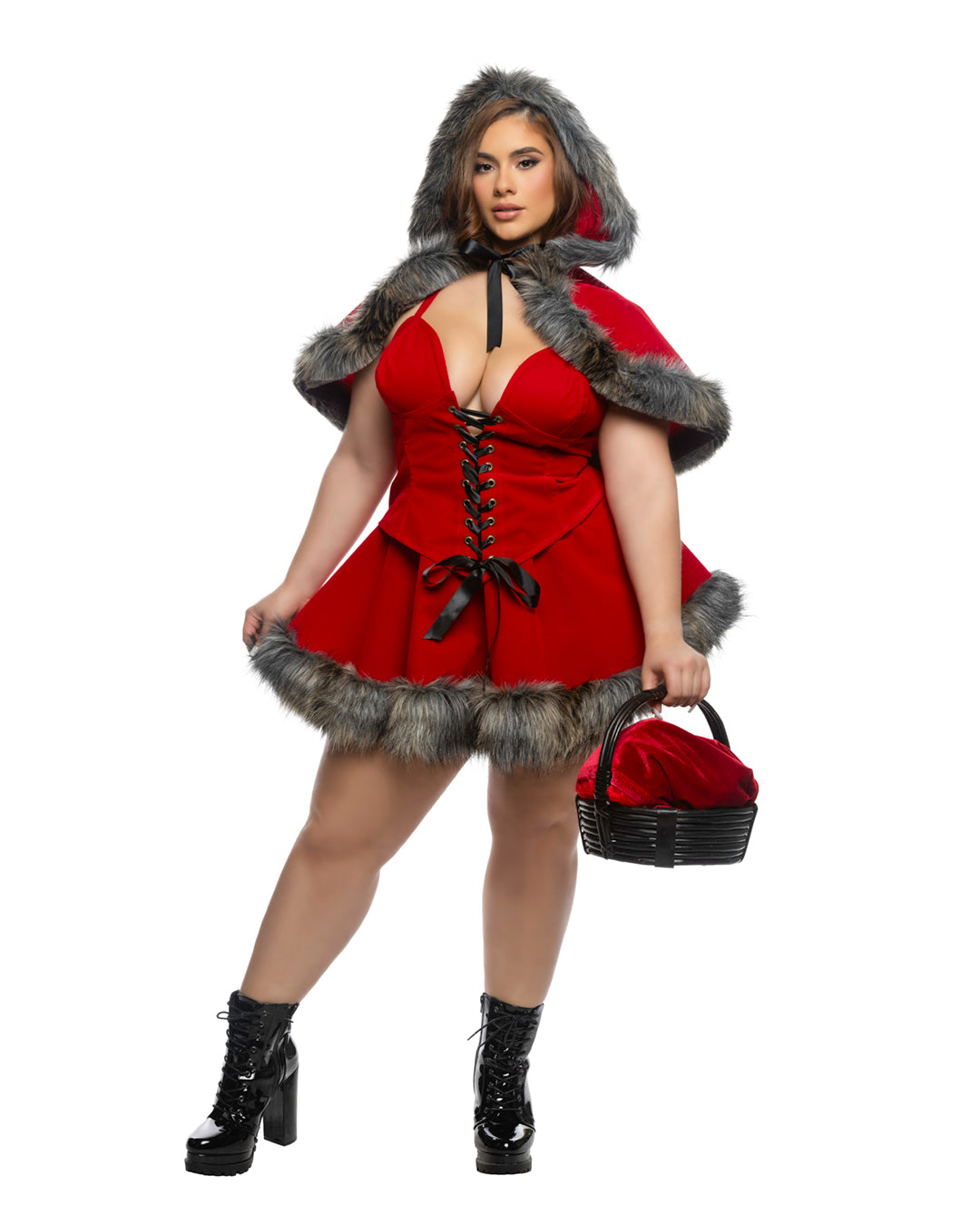 6559 - 3pc Enchanted Forest Red