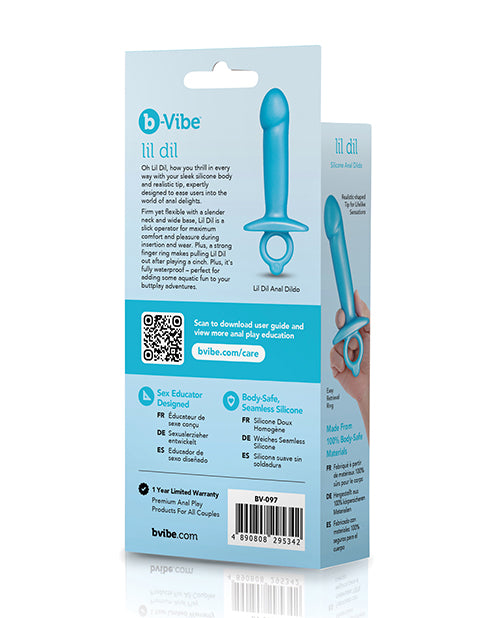b-Vibe Lil Dil Silicone Anal Dildo