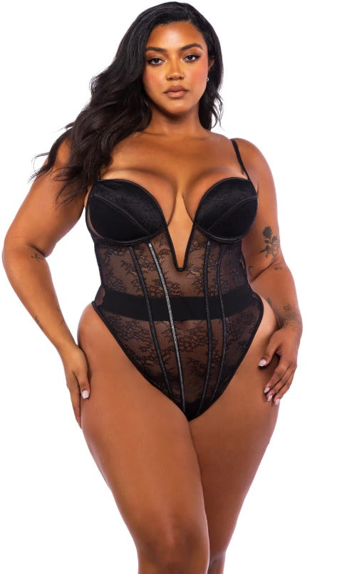 LI711 - Belle Noir Teddy