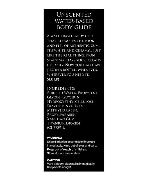 Master Series Unscented Jizz Water Based Body Glide